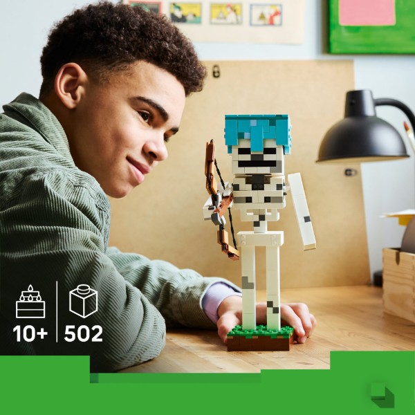 Фото - Конструктор LEGO Minecraft Скелет (21594)