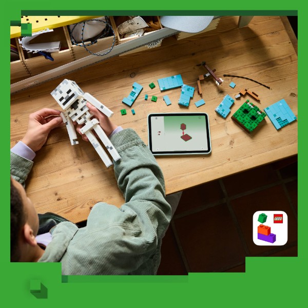 Фото - Конструктор LEGO Minecraft Скелет (21594)