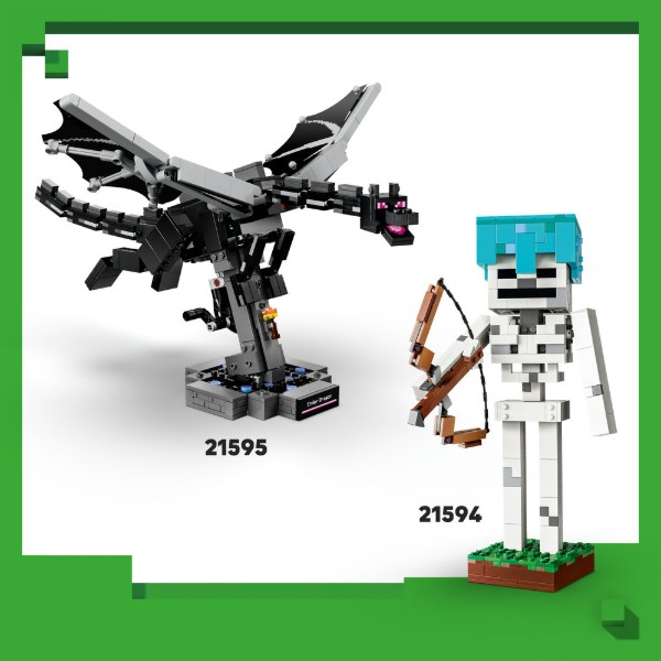 Фото - Конструктор LEGO Minecraft Скелет (21594)