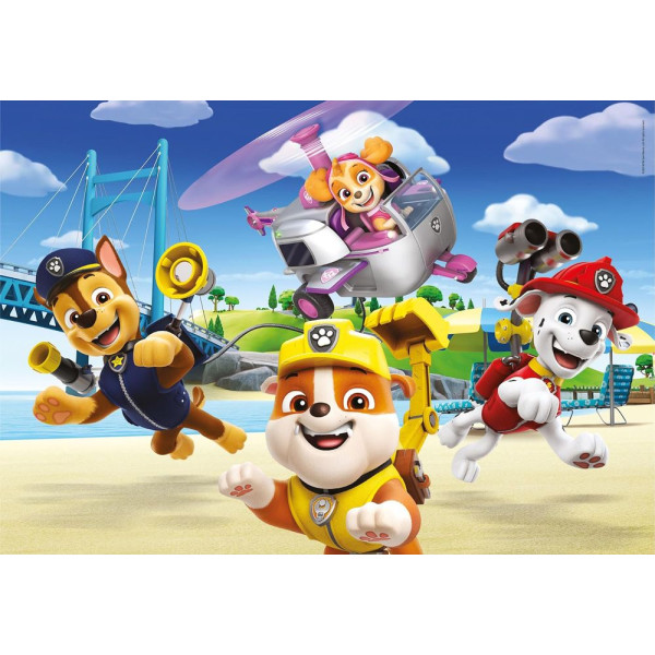 Фото - Пазли (3-4 роки) Clementoni 2 в 1 Paw Patrol. New 2 по 60 ел. (21623)