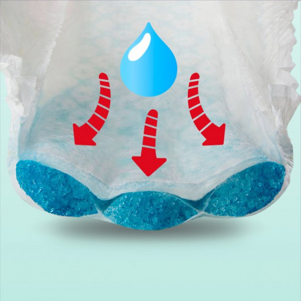 Фото - Одноразові підгузки-трусики Pampers Night Pants Розмір 5 (12-17) (8006540234730)