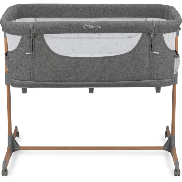 Фото - Ліжечко дитяче прямокутне MoMi SMART BED 4in1 Gray