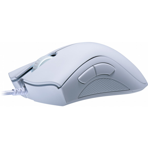 Фото - Миша дротова ігрова Razer Death Adder Essential White (RZ01-03850200-R3M1)