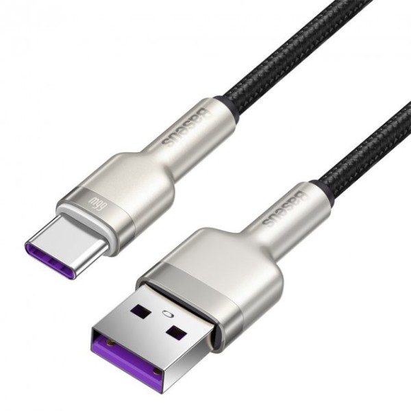 Фото - Кабель Baseus AM-Type-C M 1.0 m 6.0A 66W (CAKF000101)