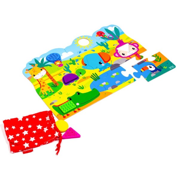 Фото - Пазли (3-4 роки) Vladi Toys Fisher-Price, MAXI та сортер, укр (VT1100-01)