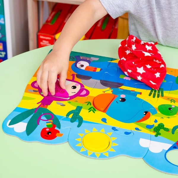 Фото - Пазли (3-4 роки) Vladi Toys Fisher-Price, MAXI та сортер, укр (VT1100-01)