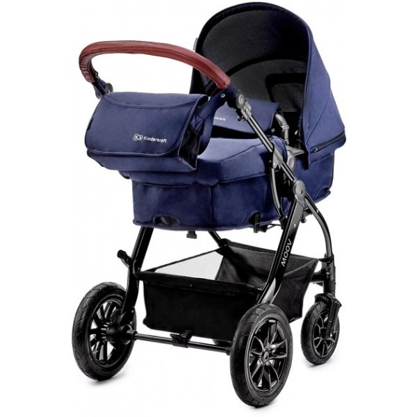 Фото - Коляска универсальная 3 в 1 Kinderkraft Moov Navy (KKWMOOVNAV00NC)