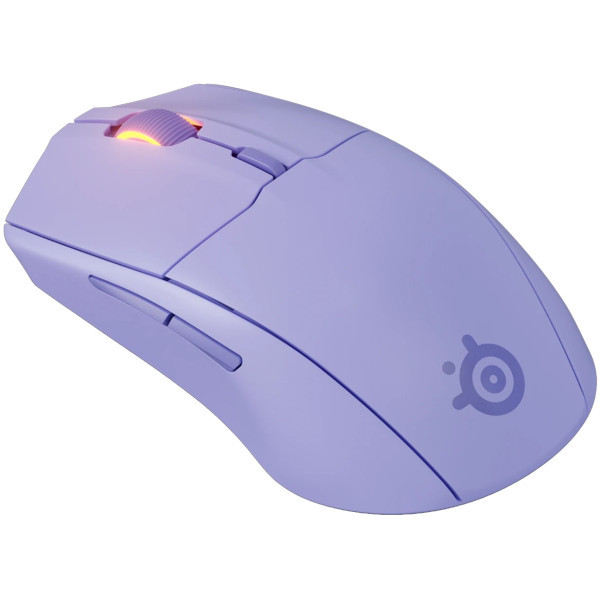 Фото - Миша бездротова ігрова SteelSeries Rival 3 Gen 2 Wireless RGB Lavender (62525)