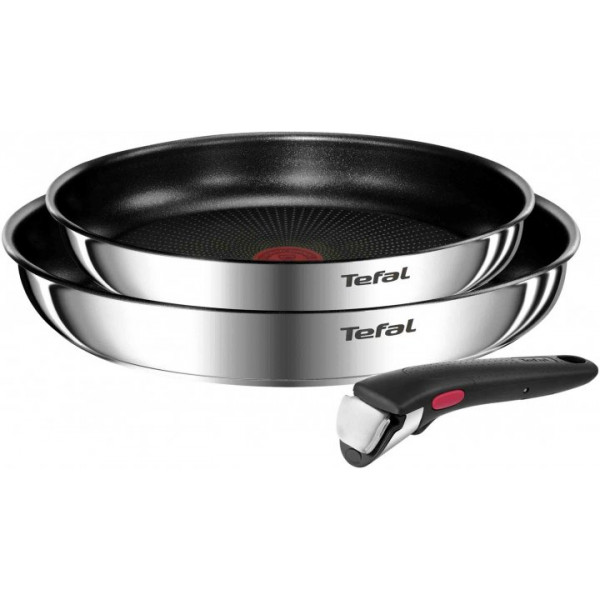 Фото - Набір сковорід зі знімною ручкою Tefal L897S374 Ingenio Emotion 3 пр.