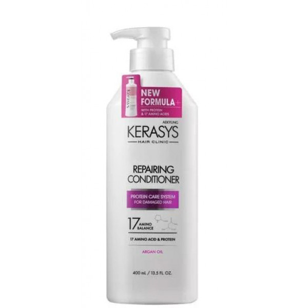 Фото - Бальзам для волосся Kerasys Hair Clinic System Repairing кондиціонер 400 мл (8801046838723) Фото - Бальзам для волосся Kerasys Hair Clinic System Repairing кондиціонер 400 мл (8801046838723)