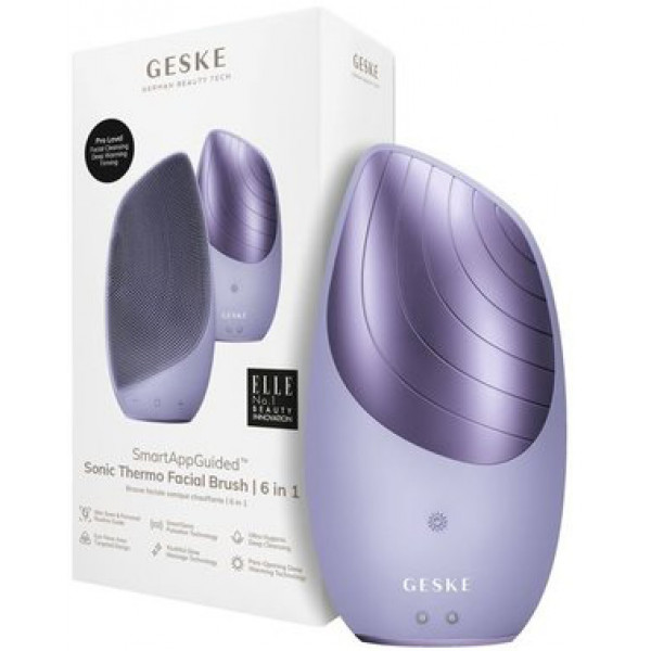 Фото - Щітка для чищення обличчя GESKE Sonic Thermo Facial Brush 6 в 1 (GK000007PL01)