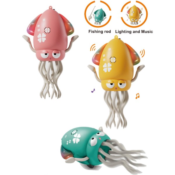 Фото - Интерактивная игрушка Squid Toys Танцующий кальмар в ассортименте (158-21C)