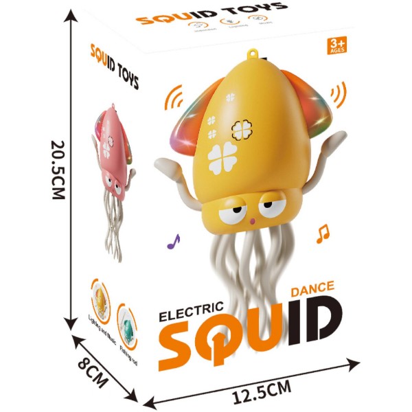 Фото - Интерактивная игрушка Squid Toys Танцующий кальмар в ассортименте (158-21C)