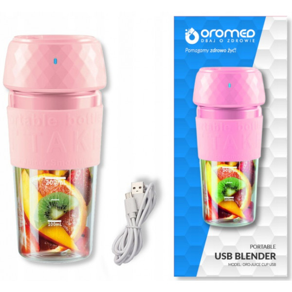 Фото - Блендер портативний Oromed Oro-Juice Cup Pink