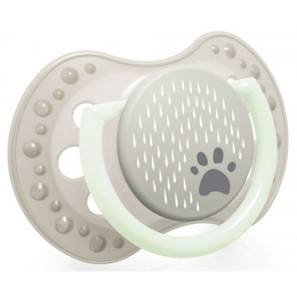 Фото - Симетрична пустушка Lovi Buddy bear силиконовая, 2 шт. (22/863)