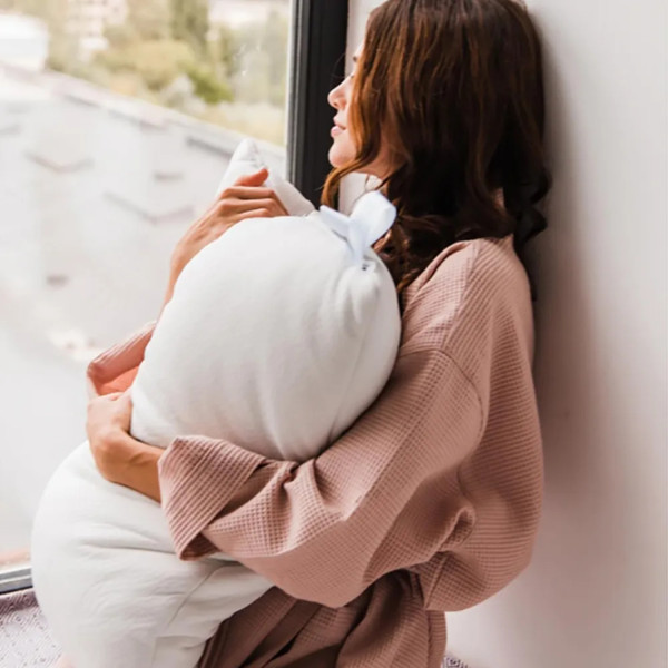 Фото - Подушка стандартна MirSon антиалергенна №762 Julia Eco-soft пружна 50х70 см (2200001485501)