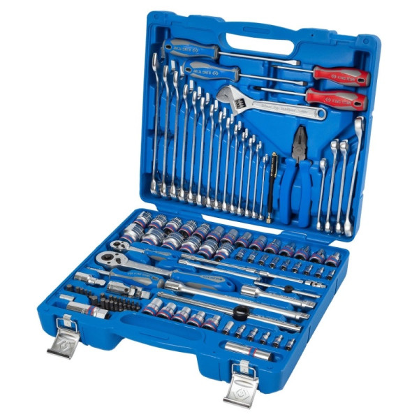 Фото - Набір інструментів KING TONY 1/4"+1/2" 103 шт. в пластиковому кейсі (7503MR)