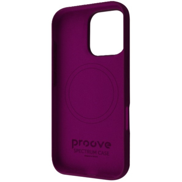 Фото - Чохол для смартфону Proove Spectrum Case with Magnetic Ring iPhone 16 Pro Max grape purple (PCSPIP16PM37)