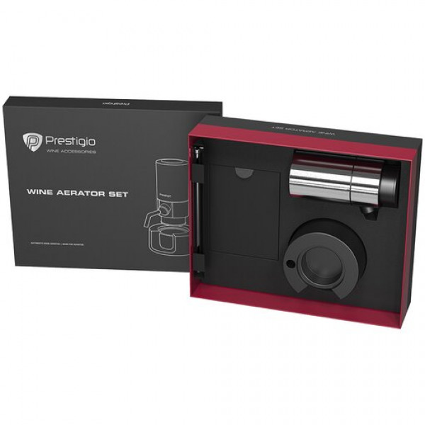 Фото - Набір для бара Prestigio Battery Operated Electric Wine Dispenser (PWA104ASB)