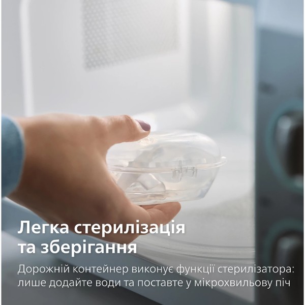 Фото - Ортодонтическая пустышка Philips Avent Ultra Air, 0-6 мес. (SCF087/02)