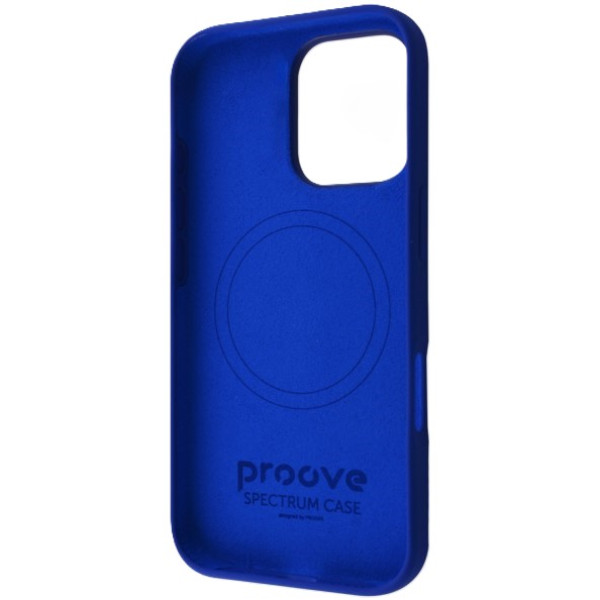 Фото - Чохол для смартфону Proove Spectrum Case with Magnetic Ring iPhone 16 Pro acid blue (PCSPIP16P038)