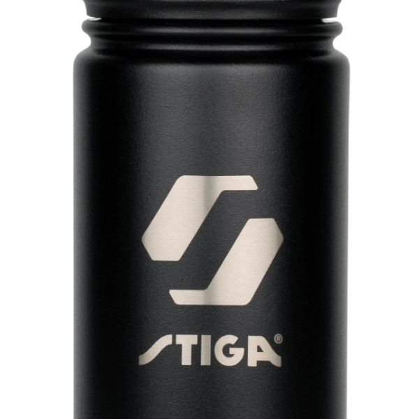 Фото - Пляшка для води Stiga Water Bottle Steel Black 550 мл (2905-0101-55)