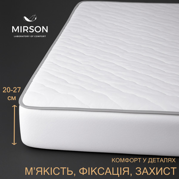 Фото - Наматрацник MirSon Стандарт Bamboo 276 150x200 (2200000378811)