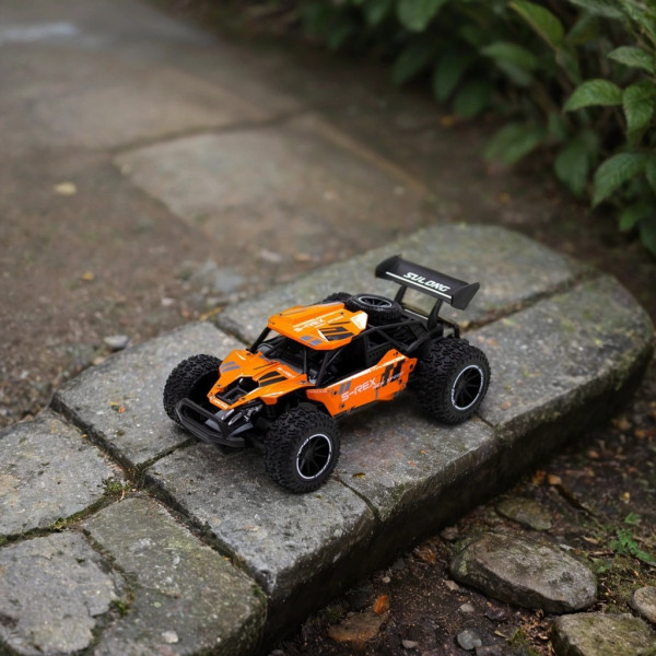 Фото - Радіокерована машинка Sulong Toys METAL CRAWLER з р/к - S-REX (оранжевий, метал. корпус, акум.3,7V, 1:16) (SL-230RHO)