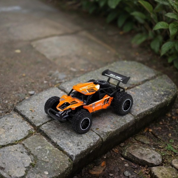 Фото - Радіокерована машинка Sulong Toys METAL CRAWLER з р/к - S-REX (оранжевий, метал. корпус, акум.3,7V, 1:16) (SL-230RHO)