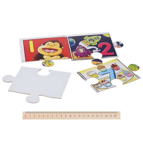 Фото - Пазли (3-4 роки) Same Toy Числа 20 ел. (2210Ut)