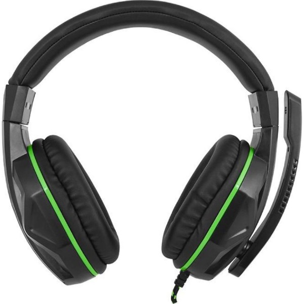 Фото - Гарнітура дротова ігрова Gemix N2 LED Black-Green Gaming
