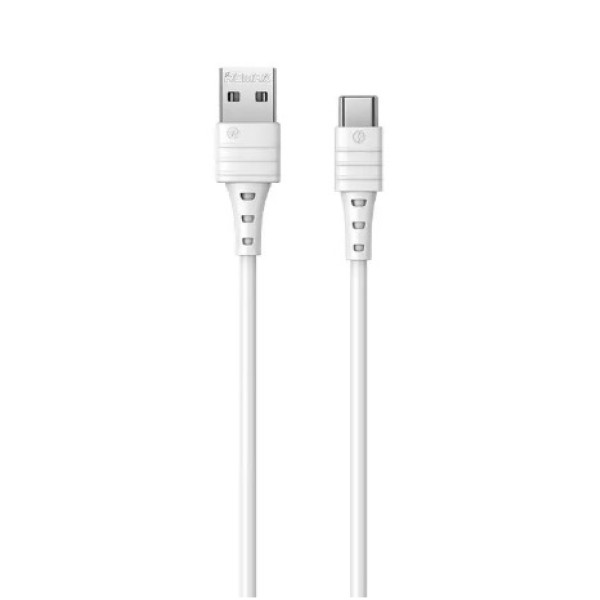 Фото - Кабель синхронізації даних Remax RC-068a Zeron USB - USB Type-C (M/M) 5 A 1 м White (6954851224303)