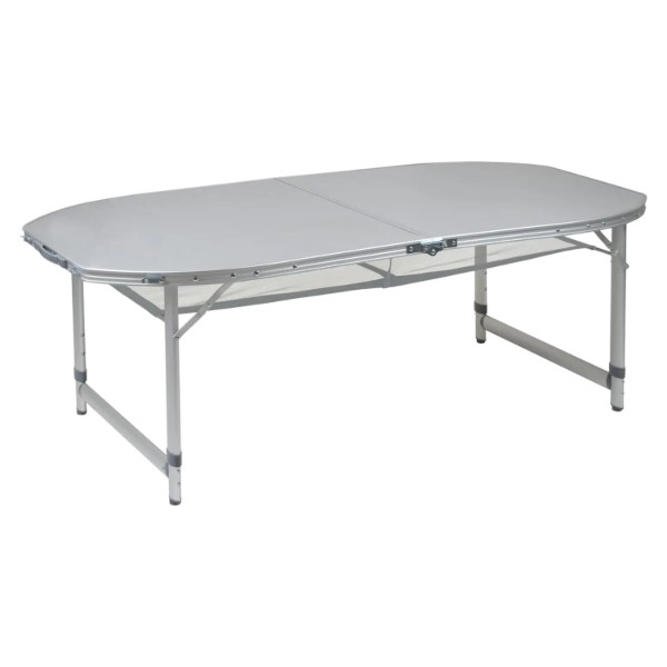 Фото - Складной стол Bo-camp Premium Oval Grey (1404405)