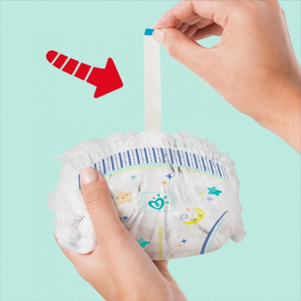 Фото - Одноразові підгузки-трусики Pampers Night Pants Розмір 5 (12-17) (8006540234730)
