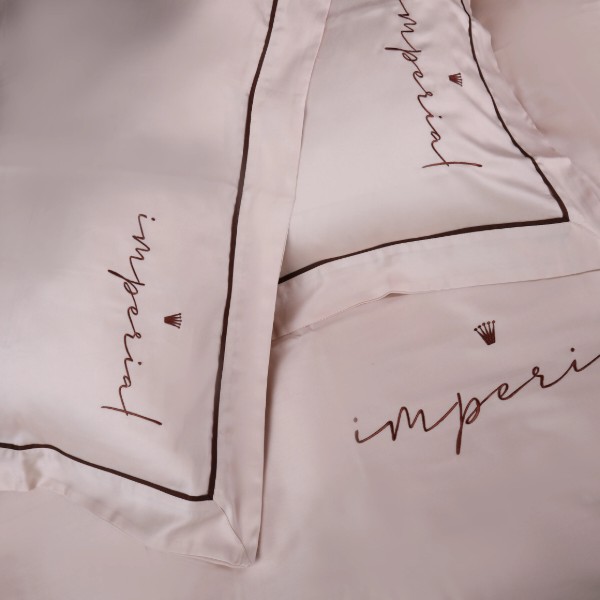 Фото - Комплект постельного белья MirSon 175х210 см Imperial Tencel №03 Creamy (2200010753813)