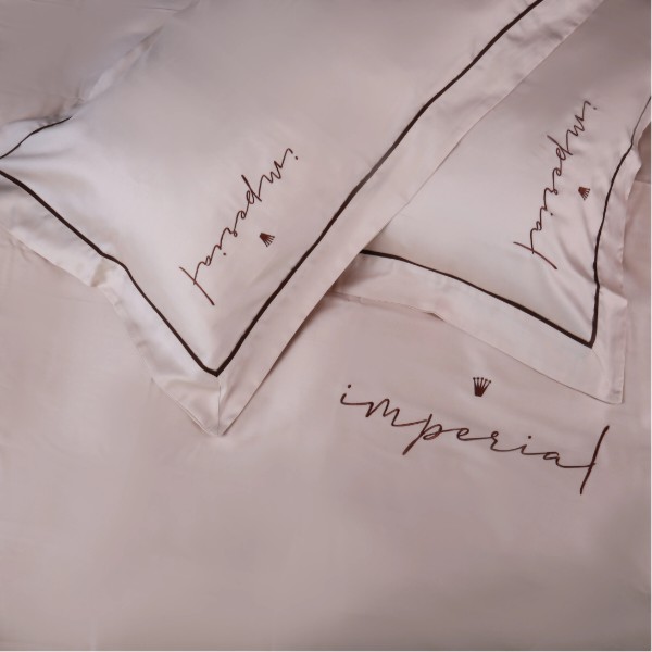 Фото - Комплект постельного белья MirSon 175х210 см Imperial Tencel №03 Creamy (2200010753813)
