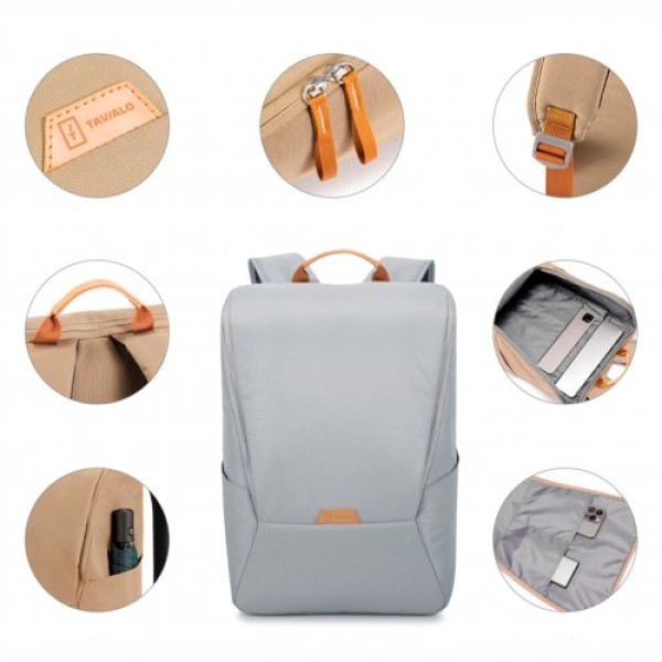 Фото - Рюкзак міський Tavialo Citylife TC20 222224002 Grey (4061349223105)