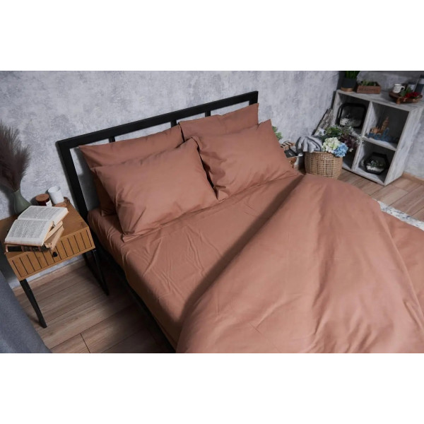 Фото - Пододеяльник двуспальный евро Moon&Star Бязь Gold Люкс Light Brown King Size 220x240 см (MS-870000324)