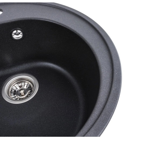 Фото - Мойка кухонная VALESO 510 LUNA матовый Морион