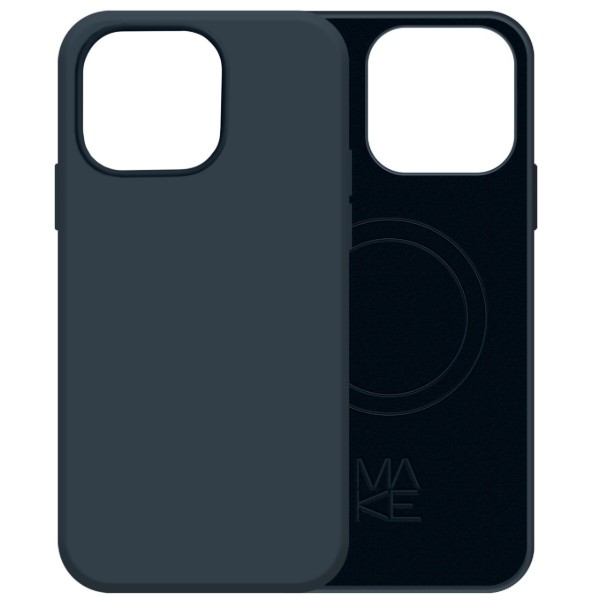 Фото - Чехол для смартфона MAKE Premium Silicone MagPro iPhone 14 Midnight (MCLPM-AI14MN)