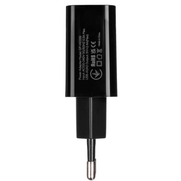 Фото - Сетевое зарядное устройство Gelius Simple GP-HC059 Black (00000101998)