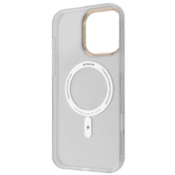 Фото - Чехол для смартфона Proove Cuprum Case with Magnetic Ring iPhone 16 Pro Max White (PCCMIP16PM14)