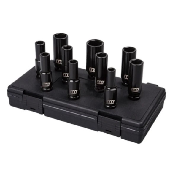 Фото - Набор торцевых головок Mighty Seven 1/2" 10-27мм 10 шт. (MB45010M)
