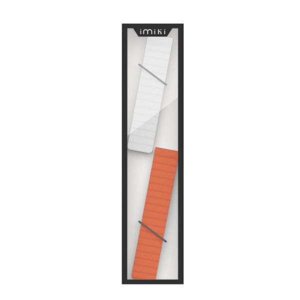 Фото - Ремінець для фітнес-браслету iMiki Magnetic Strap 22mm Warm Gray-Orange (G00082)