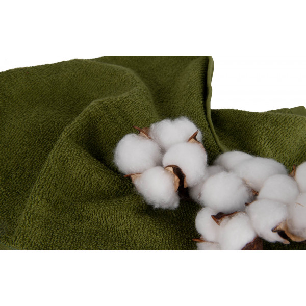 Фото - Рушник для рук GM Textile махровий зелений 30x50