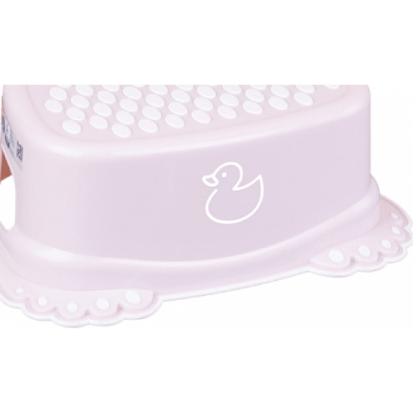 Фото - Підставка дитяча під умивальник Tega Baby Каченя з антиковзаючою гумою Світло-рожевий (DK-006-130)