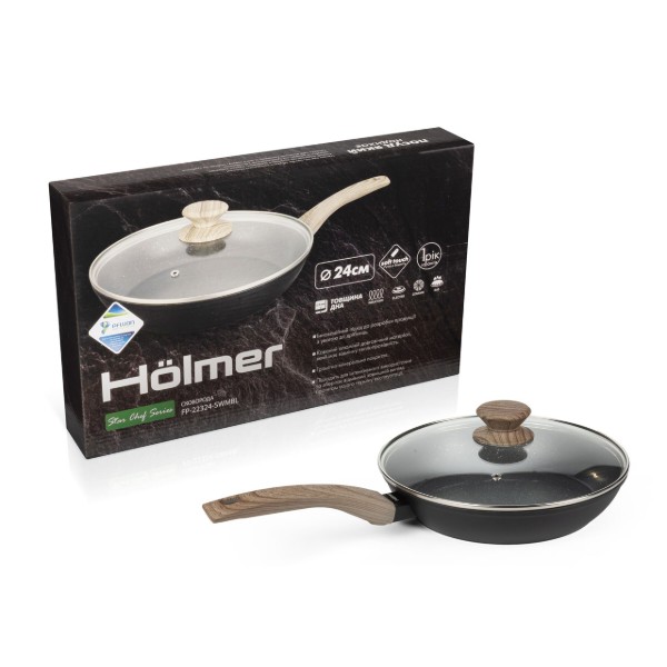 Фото - Сковорода универсальная Holmer FP-22324-SWMBL Star Chef
