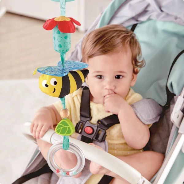 Фото - Підвіска Hape Брязкальце Джміль (E0022)