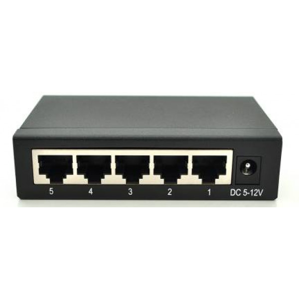 Фото - Коммутатор локальної мережі (Switch) Dinkia DS-1005P без БЖ Фото - Коммутатор локальної мережі (Switch) Dinkia DS-1005P без БЖ
