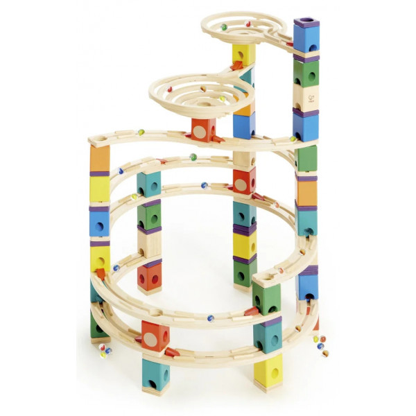 Фото - Дерев'яний конструктор Hape Quadrilla Депо 202 ел. (E6008)